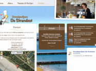 Website Ontwikkeling Strandpaviljoen De Strandzot Zoutelande Zeeland